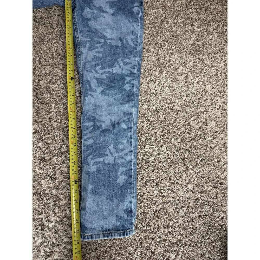 Levi's 511 Jeans Men's 32x30 Blue Slim Fit Camo Stretch Denim Red Tab